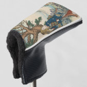 Alice Lost in Japan | Ukiyo-e Mad Journey Golf Headcover (3/4 Vorderseite)