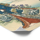 Alice Lost in Japan | Ukiyo-e Mad Journey Poster (Ecke)