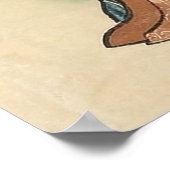 Alice Lost in Japan | Ukiyo-e Mad Journey Poster (Ecke)