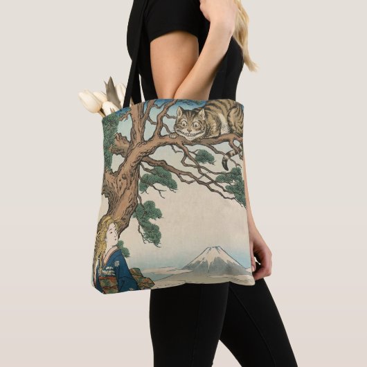 Alice Lost in Japan | Ukiyo-e Mad Journey Tasche (Von Nahem)