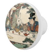 Alice Lost in Japan | Ukiyo-e Mad Tea Party Keramikknauf (Rechts)