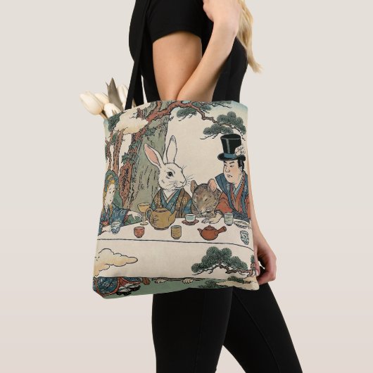 Alice Lost in Japan | Ukiyo-e Mad Tea Party Tasche (Von Nahem)
