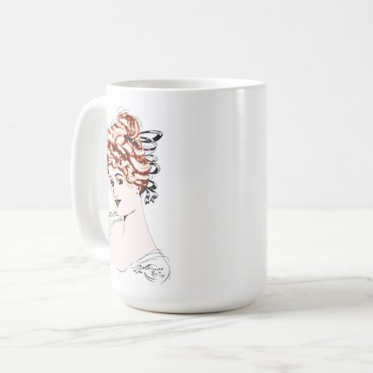 Alice M. McPherrin von Russell L. Swigert 1917 art Kaffeetasse (Vorderseite Links)