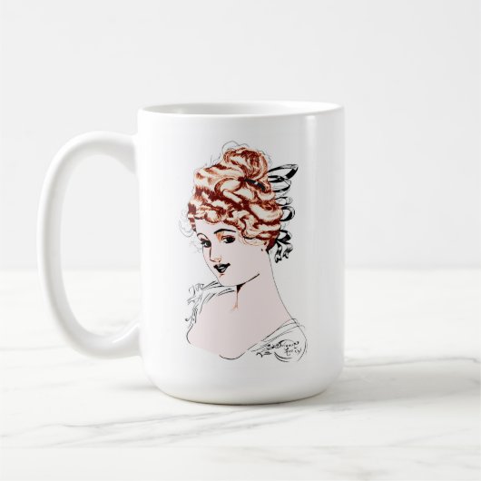 Alice M. McPherrin von Russell L. Swigert 1917 art Kaffeetasse (Links)