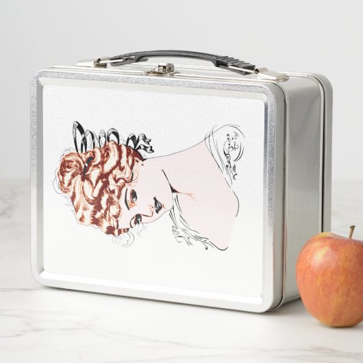 Alice M. McPherrin von Russell L. Swigert 1917 art Metall Brotdose (Beispiel)