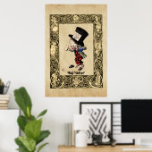 Alice - Mad Hatter 1865 Poster (Heimbüro)