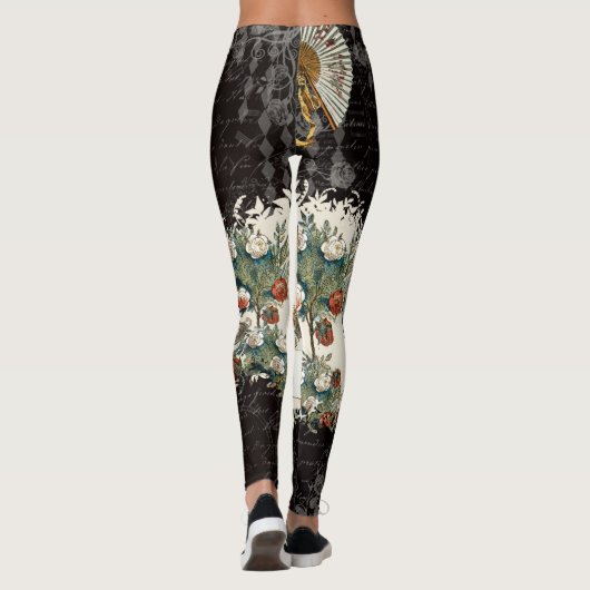 Alice mad hatter Leggings (Rückseite)