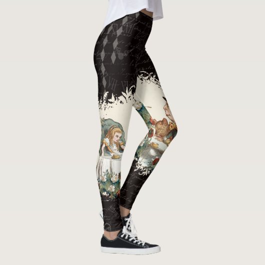 Alice mad hatter Leggings (Rechts)