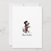 Alice - Mad Hatter Tea Party 1865 Mitteilungskarte (Rückseite)