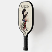 Alice -  Mad Hatter Tea Party 1865  Pickleball Schläger (Links)