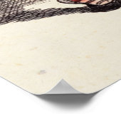 Alice - Mad Hatter Tea Party 1865 Poster (Ecke)