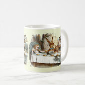 Alice Mad Hatter Tea Party Kaffeetasse (VorderseiteRechts)