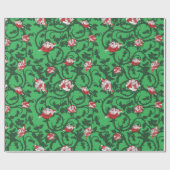 Alice malte Rosenverpackungspapier Geschenkpapier (Flach)