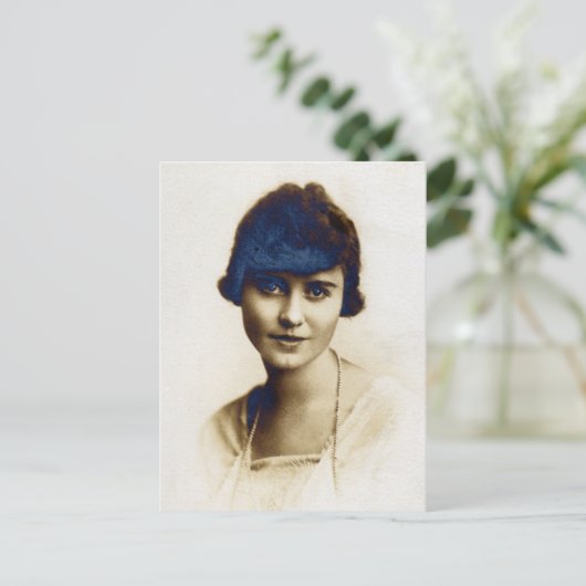 Alice Marion McPherrin Swigert 1917 Portrait Postkarte (Stehend Vorderseite)