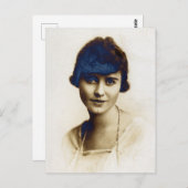 Alice Marion McPherrin Swigert 1917 Portrait Postkarte (Vorne/Hinten)