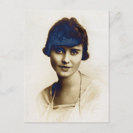 Alice Marion McPherrin Swigert 1917 Portrait Postkarte (Vorderseite)