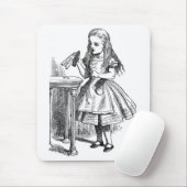 Alice mit dem "Getränk ich" Flasche Mousepad (Mit Mouse)