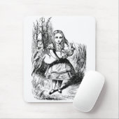 Alice mit dem Schwein Mousepad (Mit Mouse)