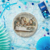 Alice-Morgen-Teezeit Pappteller (Party)