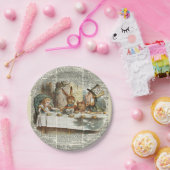 Alice-Morgen-Teezeit Pappteller (Party)