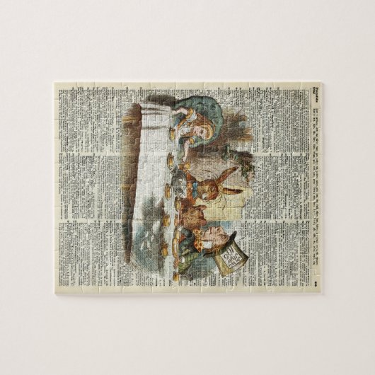 Alice-Morgen-Teezeit Puzzle (Horizontal)