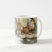 Alice-Morgen-Teezeit Tasse (VorderseiteRechts)