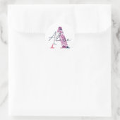Alice Name Custom Sticker Girls Label Floral A (Tasche)