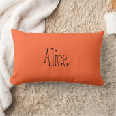 Alice-Name-Kissen Lendenkissen (Decke)
