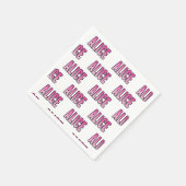 Alice Name Serviette (Ecke)