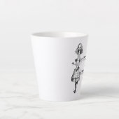 Alice - neugierig und neugierig milchtasse (Vorderseite)
