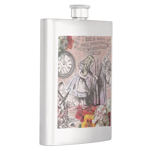 Alice-Nonsens-Vorhang Flachmann (Rechts)