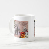 Alice-Nonsens-Vorhang Kaffeetasse (Vorderseite Links)