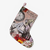 Alice-Nonsens-Vorhang Kleiner Weihnachtsstrumpf (Vorderansicht (hängend))