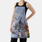 Alice Nonsense Vorhang Wunderland - Blau Schürze (InSitu)