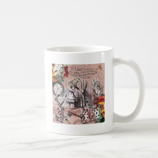 alice nonsense wonderland curtain kaffeetasse (Rechts)