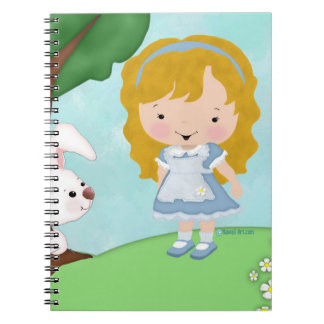 Alice-Notizbuch Notizblock