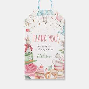 Alice Onederland Mad Tea Party Girl Geschenkanhänger