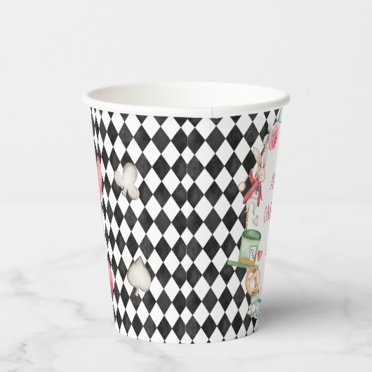 Alice Onederland Mad Tea Party Girl Pappbecher (Rechts)