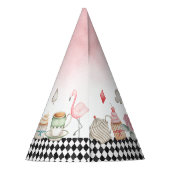 Alice Onederland Mad Tea Party Girl Partyhütchen (Rückseite)