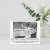 Alice Paul - Feminist Postkarte (Stehend Vorderseite)