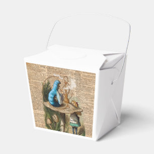 Alice, Pilz und Jin, Vintage Wörterbuch-Kunst Geschenkschachtel