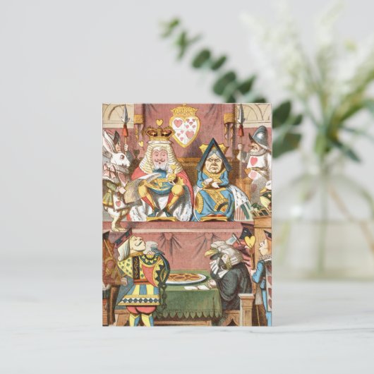 Alice Postkarte (Stehend Vorderseite)