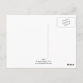 Alice - Postkarte (Rückseite)