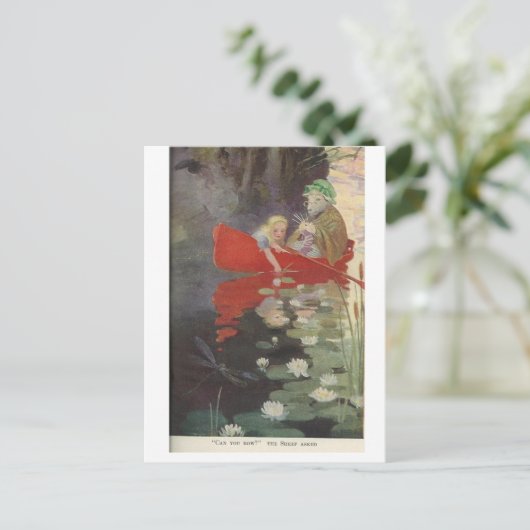 Alice Postkarte (Stehend Vorderseite)