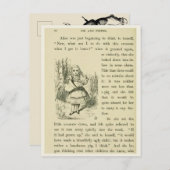 Alice Postkarte (Vorne/Hinten)