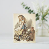 Alice Postkarte (Stehend Vorderseite)