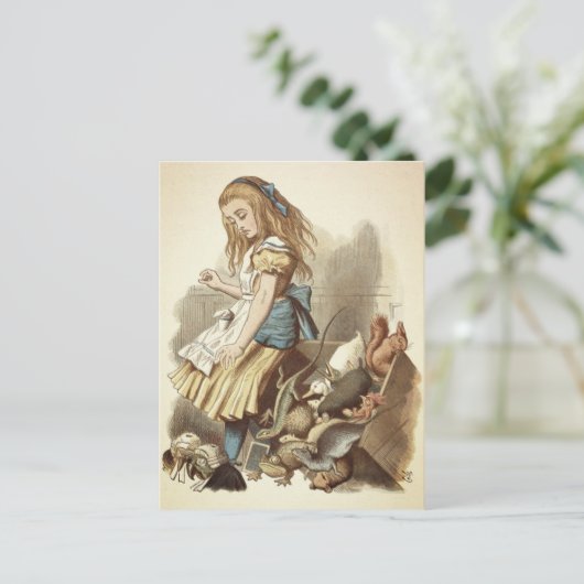 Alice Postkarte (Stehend Vorderseite)