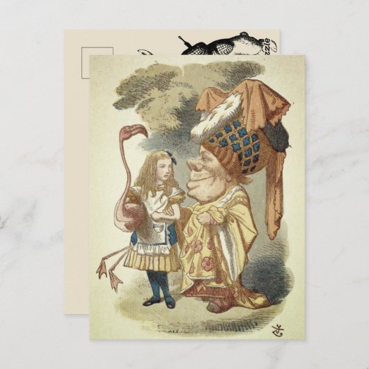 Alice Postkarte (Vorne/Hinten)
