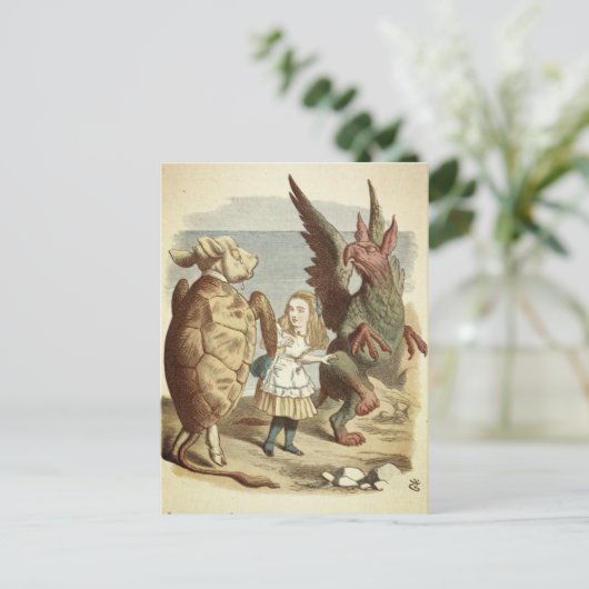 Alice Postkarte (Stehend Vorderseite)