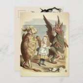 Alice Postkarte (Vorne/Hinten)